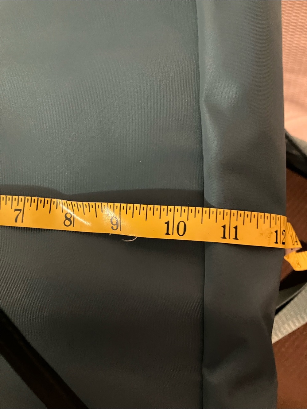 Classic Men's Duffel Bag in Teal - Picture 4 of 12